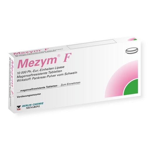 MEZYM F magensaftresistente Tabletten