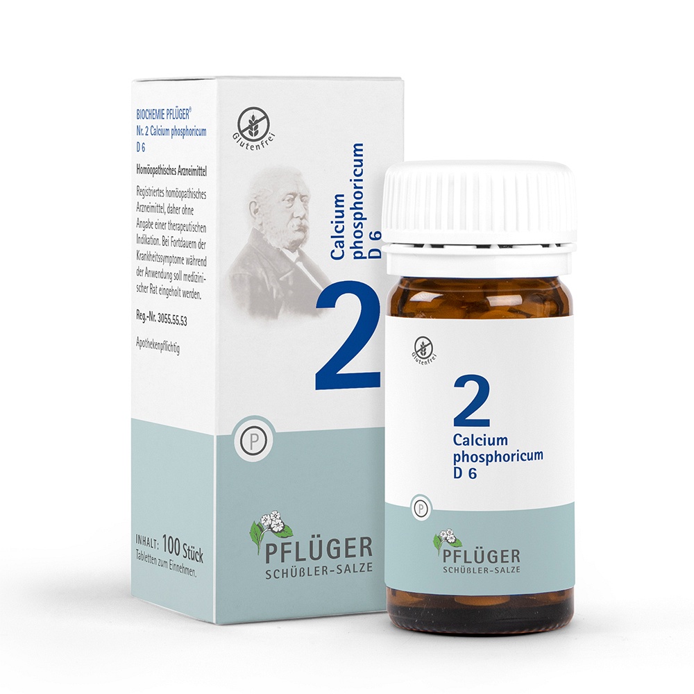 BIOCHEMIE Pflüger 2 Calcium phosphoricum D 6 Tabl.