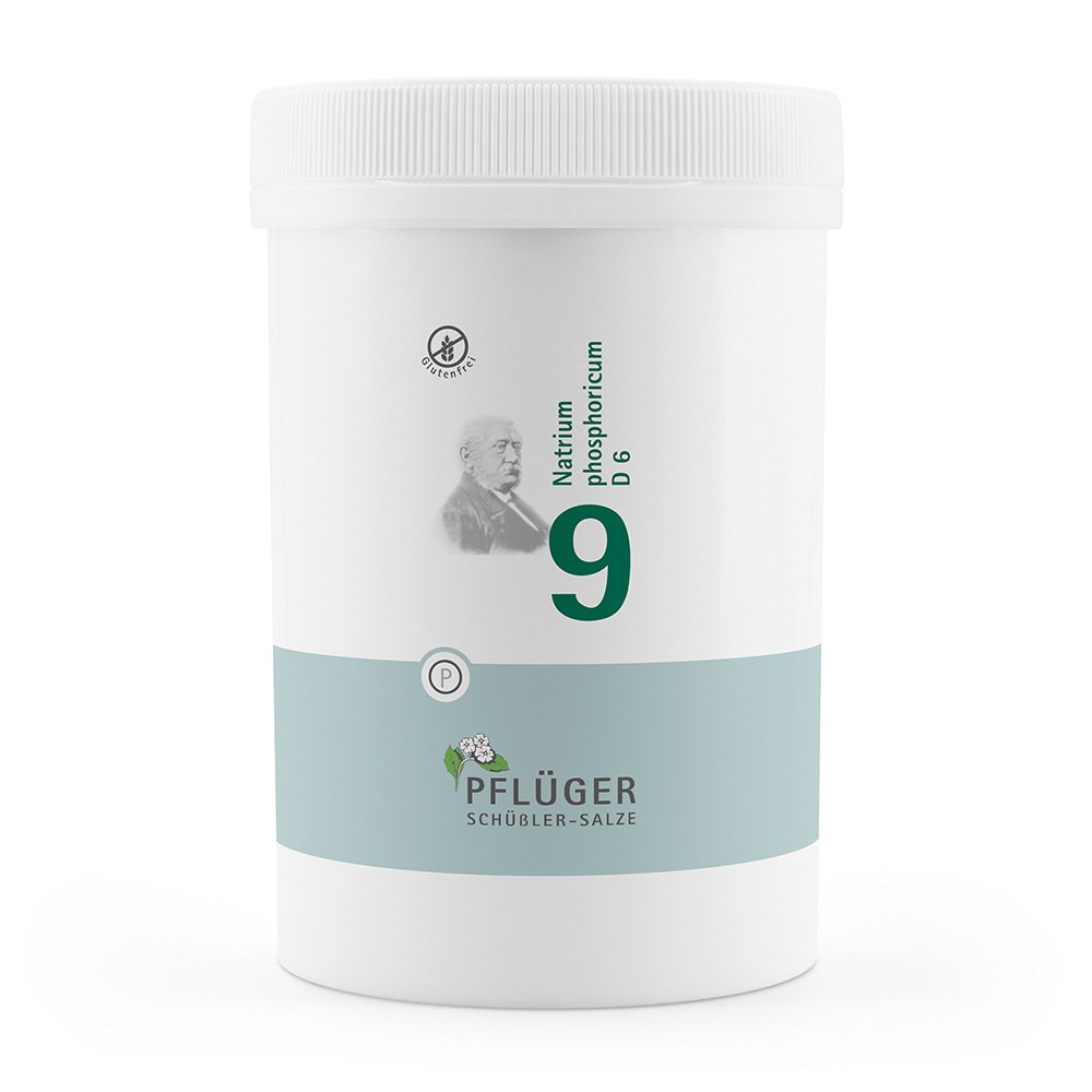 BIOCHEMIE Pflüger 9 Natrium phosphoricum D 6 Tabl.