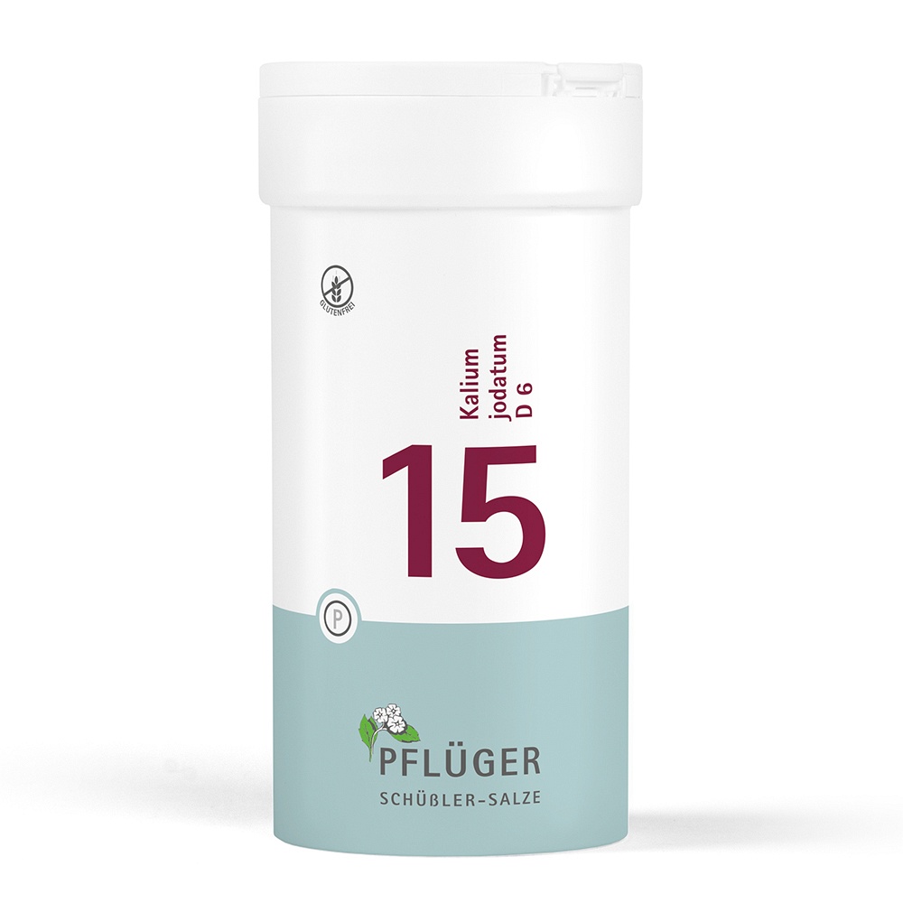 BIOCHEMIE Pflüger 15 Kalium jodatum D 6 Tabletten