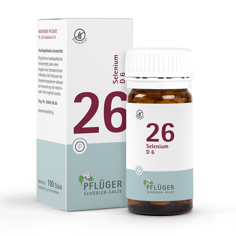 BIOCHEMIE Pflüger 26 Selenium D 6 Tabletten