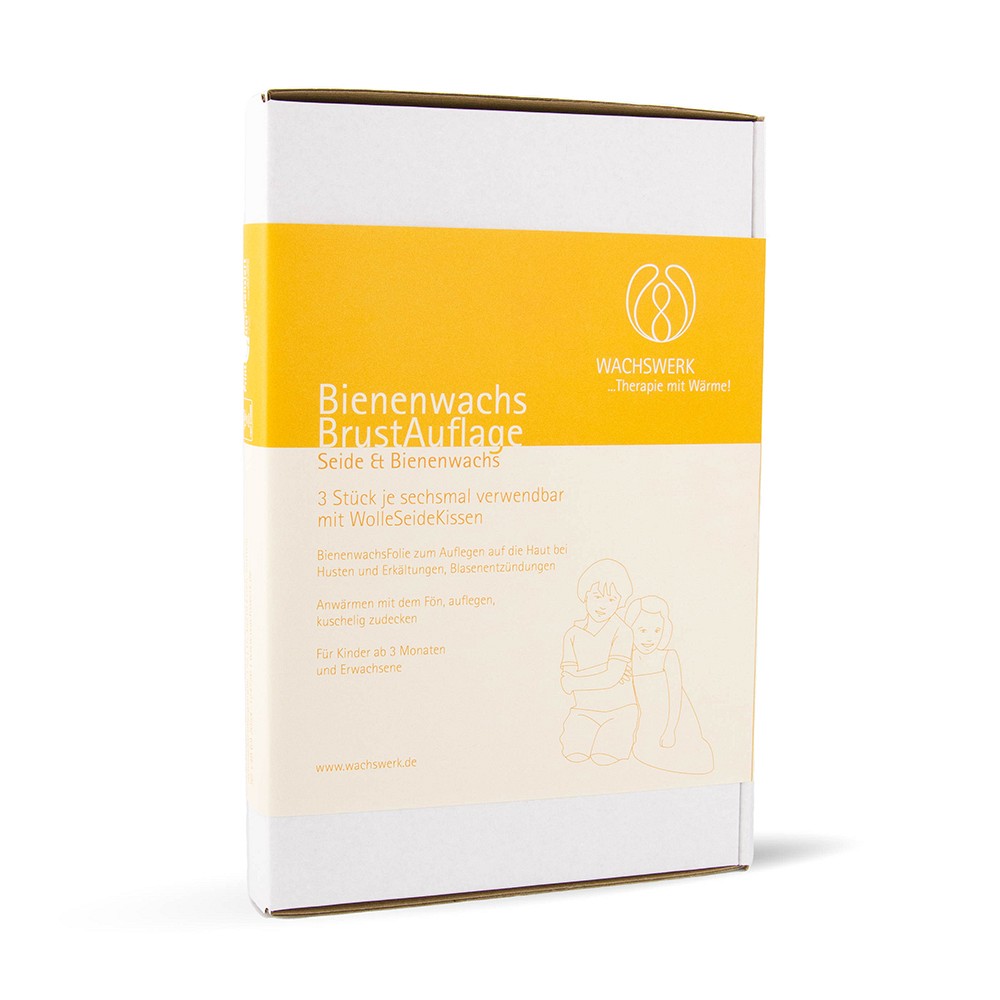 BIENENWACHS BRUSTAUFLAGE Set - 1St - Erkältung