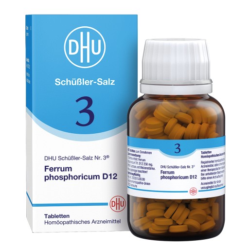 BIOCHEMIE DHU 3 Ferrum phosphoricum D 12 Tabletten