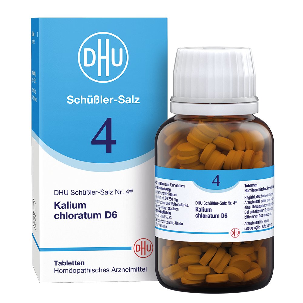 BIOCHEMIE DHU 4 Kalium chloratum D 6 Tabletten