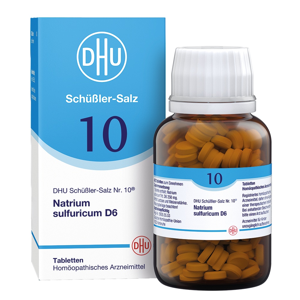 BIOCHEMIE DHU 10 Natrium sulfuricum D 6 Tabletten