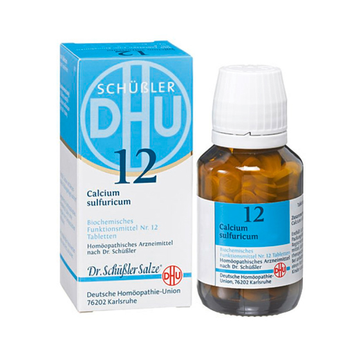 BIOCHEMIE DHU 12 Calcium sulfuricum D 3 Tabletten - 420St - DHU Schüßler Salz Nr.12