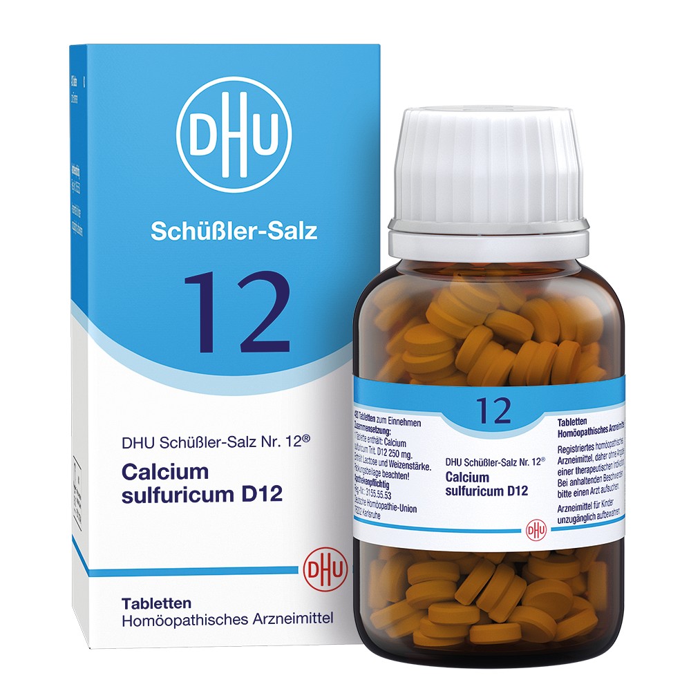 BIOCHEMIE DHU 12 Calcium sulfuricum D 12 Tabletten