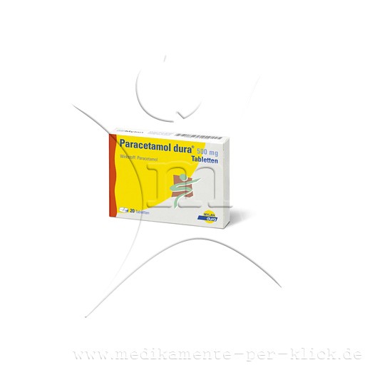 PARACETAMOL dura 500 mg Tabletten