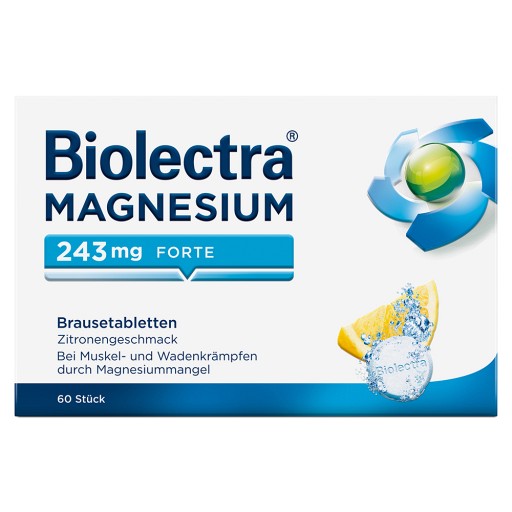 BIOLECTRA Magnesium 243 mg forte Zitrone Br.-Tabl.