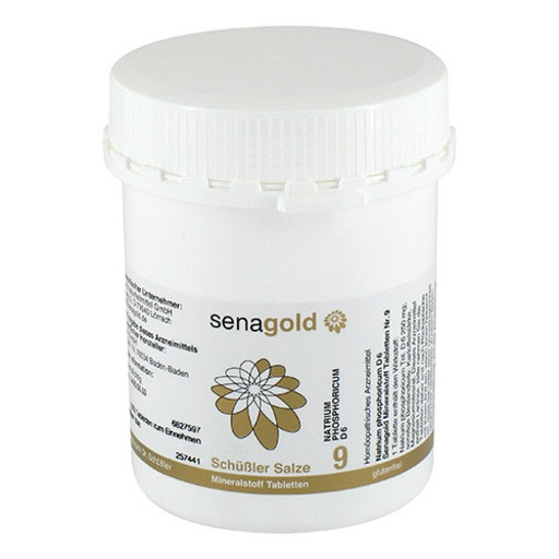 BIOCHEMIE Senagold 9 Natrium phosphoricum D 6 Tab.