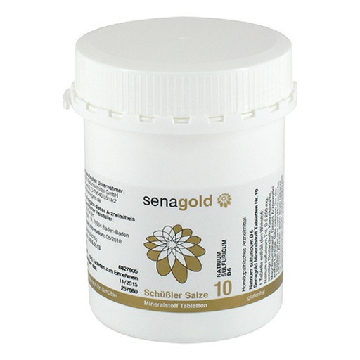 BIOCHEMIE Senagold 10 Natrium sulfuricum D 6 Tabl.