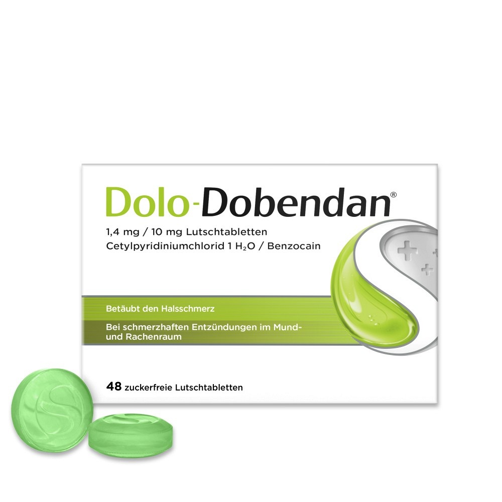 DOLO-DOBENDAN 1,4 mg/10 mg Lutschtabletten