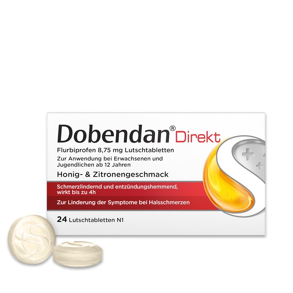 DOBENDAN Direkt Flurbiprofen 8,75 mg Lutschtabl.