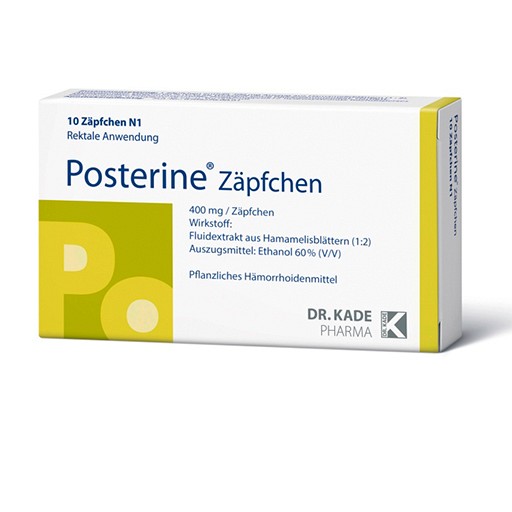 POSTERINE Suppositorien