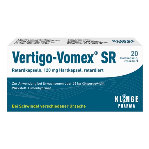 VERTIGO-VOMEX SR Retardkapseln