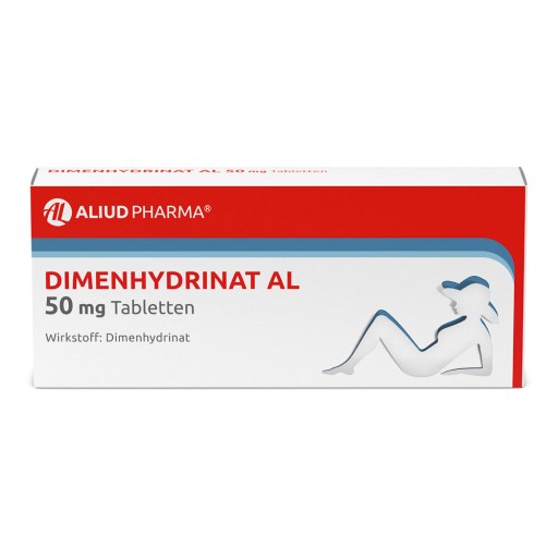 DIMENHYDRINAT AL 50 mg Tabletten