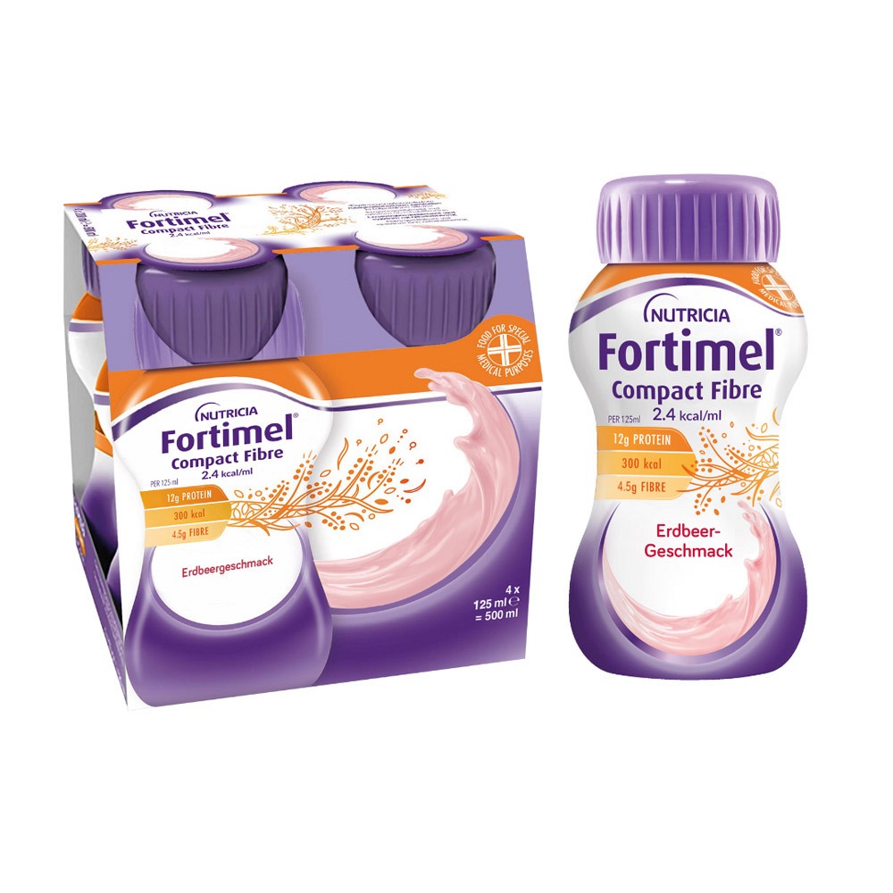 FORTIMEL Compact Fibre Erdbeere