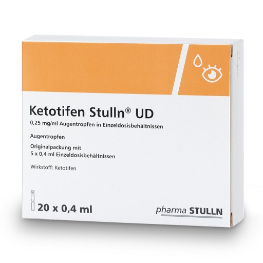 KETOTIFEN Stulln UD Augentropfen Einzeldosispip.