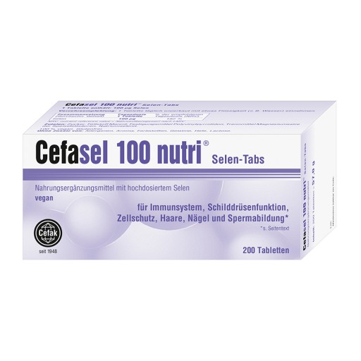 CEFASEL 100 nutri Selen-Tabs