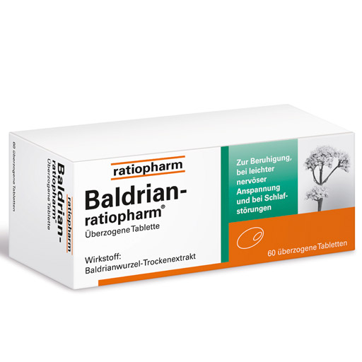 BALDRIAN-RATIOPHARM überzogene Tabletten