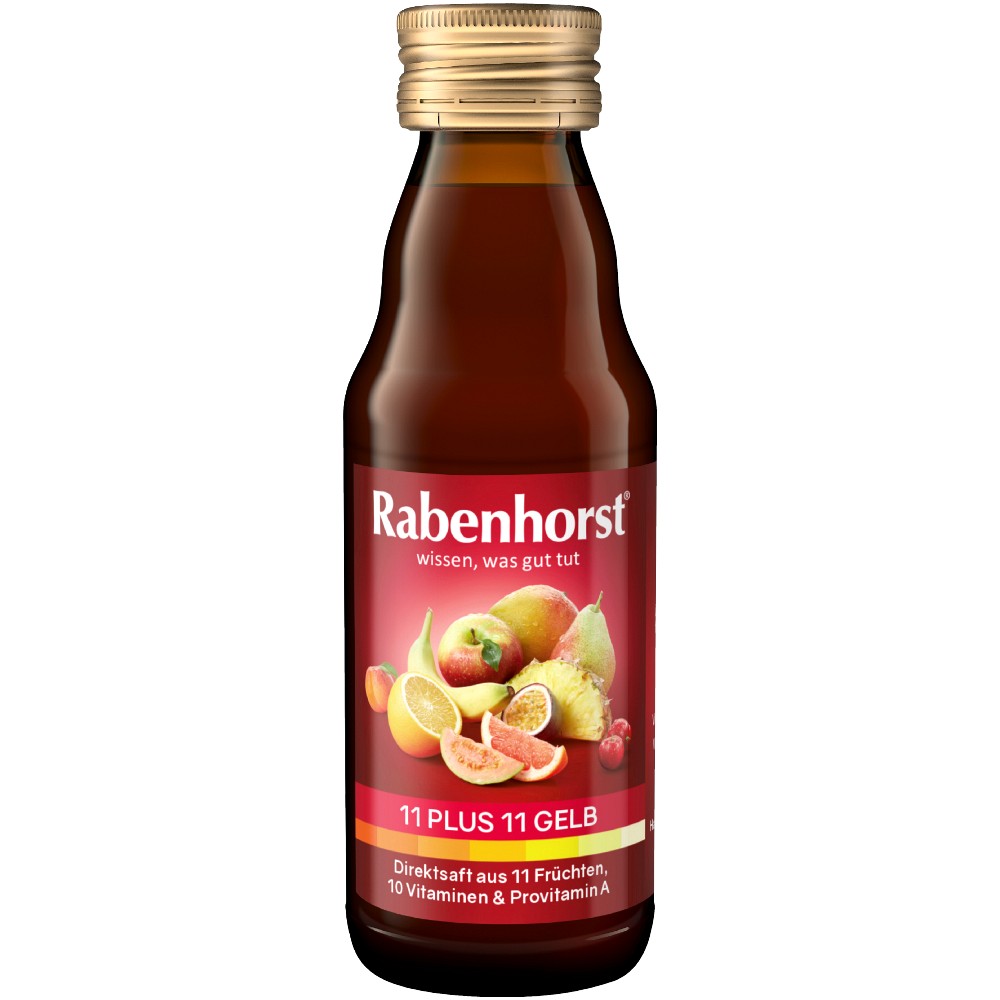 RABENHORST 11 Plus 11 Multivitaminmehrfr.Saft gelb