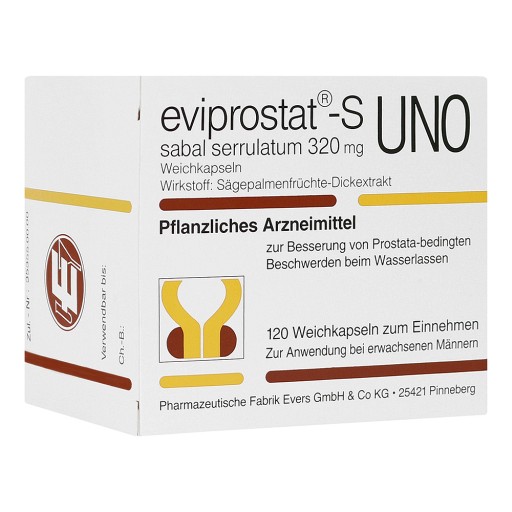 EVIPROSTAT-S sabal serrulatum 320 uno Kapseln