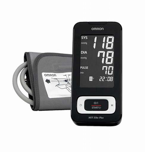 OMRON MIT Elite Plus Oberarm-Blutdruckmessgerät PC - 1St - Oberarmgeräte
