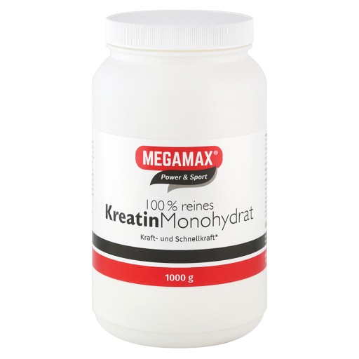 KREATIN MONOHYDRAT 100% Megamax Pulver