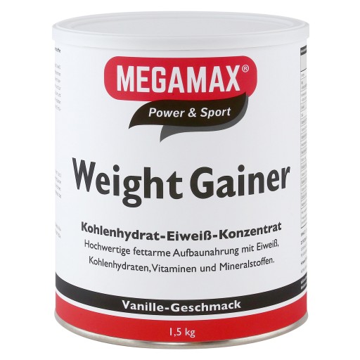 WEIGHT GAINER Megamax Vanille Pulver