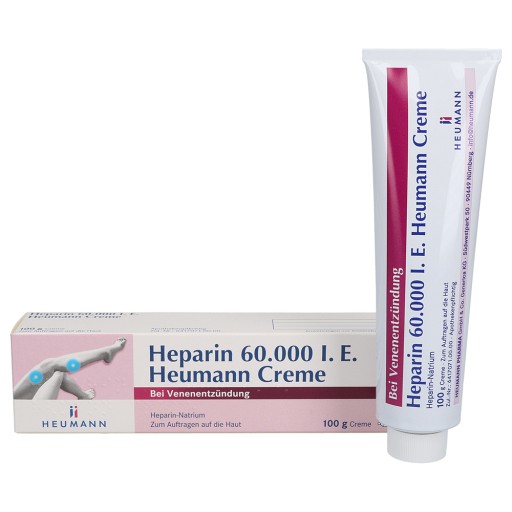 HEPARIN 60.000 Heumann Creme