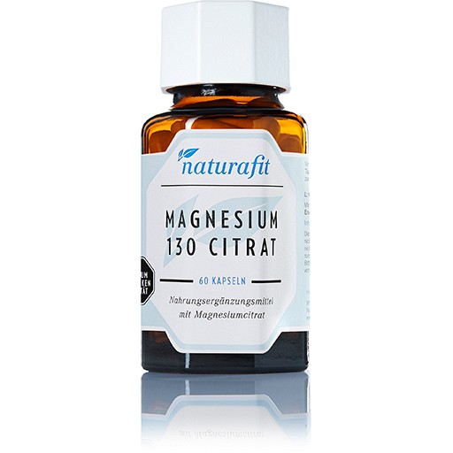 NATURAFIT Magnesium 130 Citr Kapseln