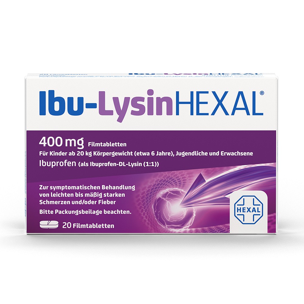 IBU-LYSINHEXAL Filmtabletten