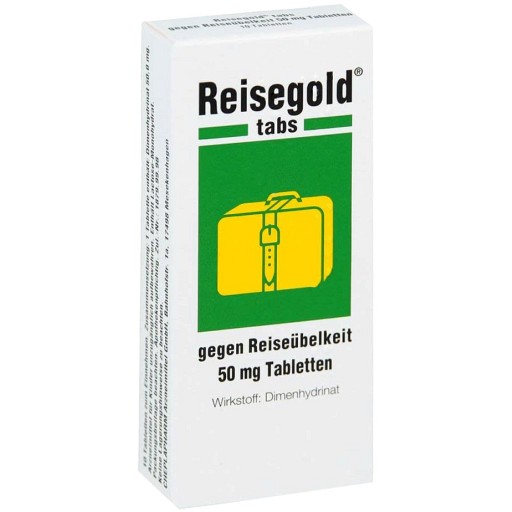 REISEGOLD Tabs gegen Reiseübelkeit