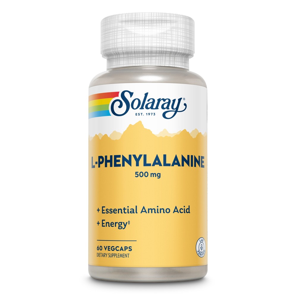 L-PHENYLALANIN 500 mg Solaray Kapseln - 60St