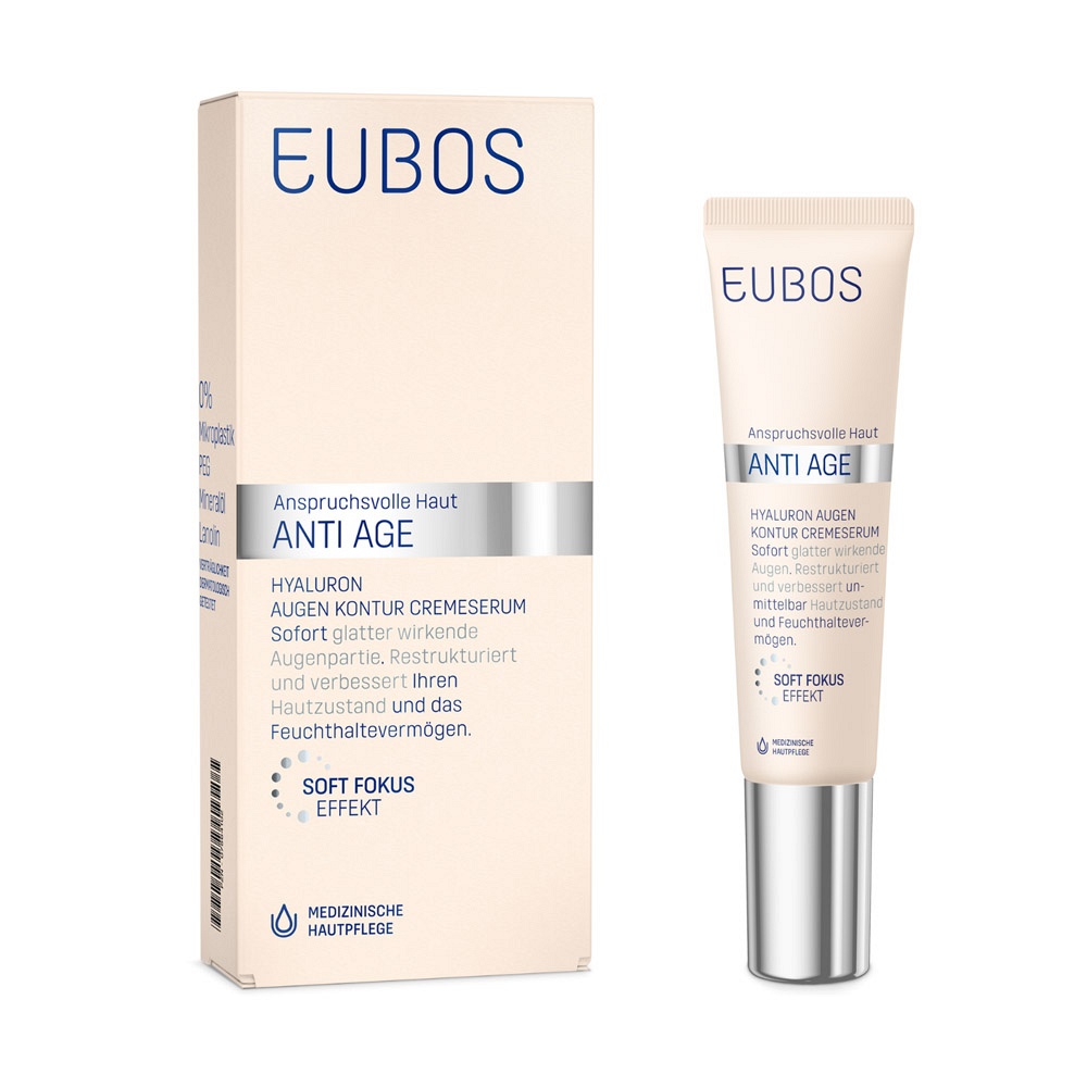 EUBOS SENSITIVE Hyaluron Augen Kontur CremeSerum