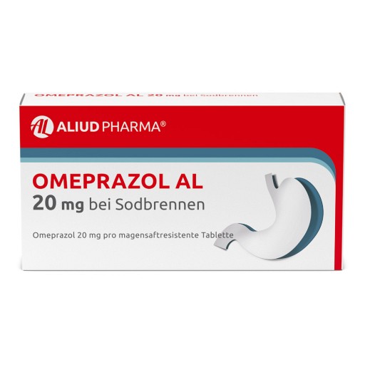 OMEPRAZOL AL 20 mg b.Sodbr.magensaftres.Tabletten