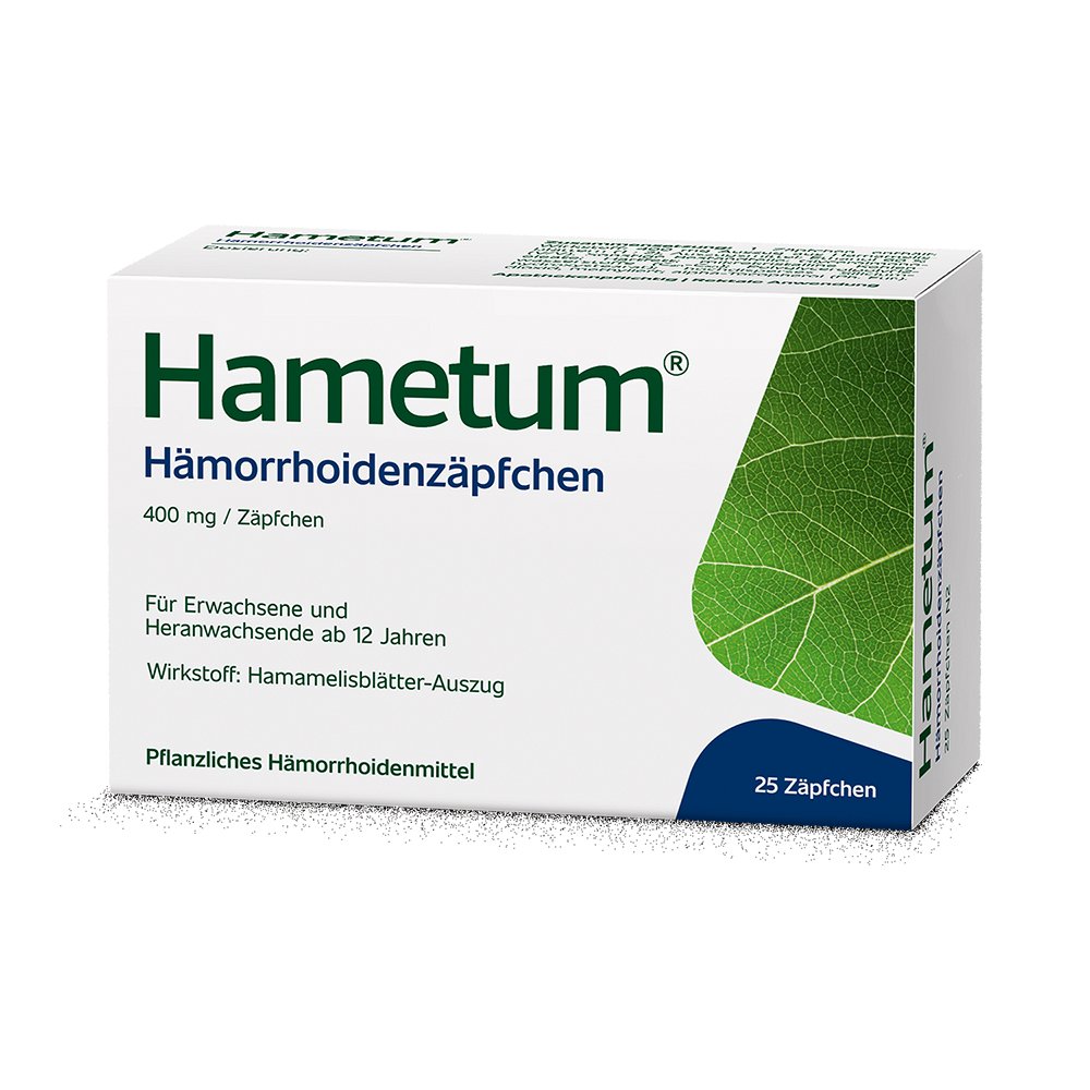 HAMETUM Hämorrhoiden Zäpfchen