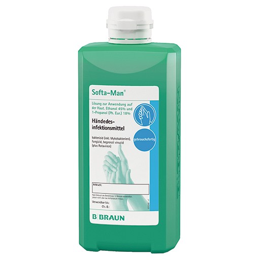 SOFTA MAN Händedesinfektion Spenderflasche