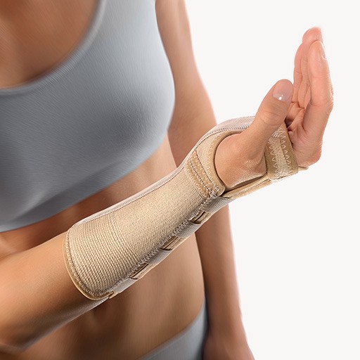 BORT Arm Handgel.Stütze m.Alusch.li.XL haut - 1St