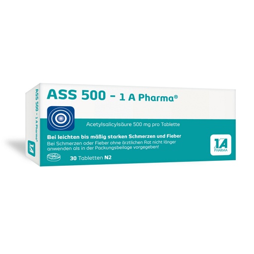 ASS 500-1A Pharma Tabletten