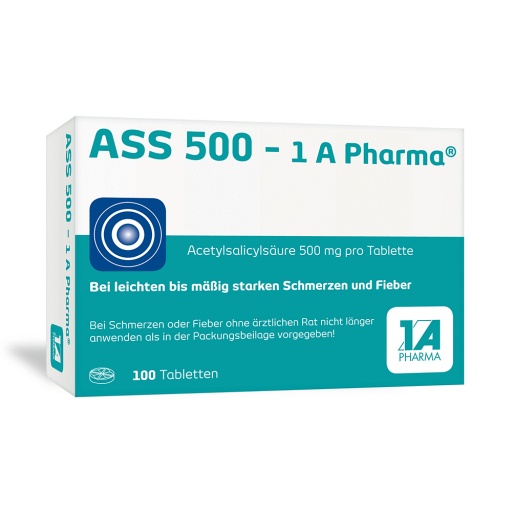 ASS 500-1A Pharma Tabletten