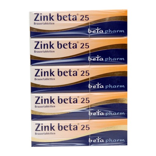 ZINK BETA 25 Brausetabletten