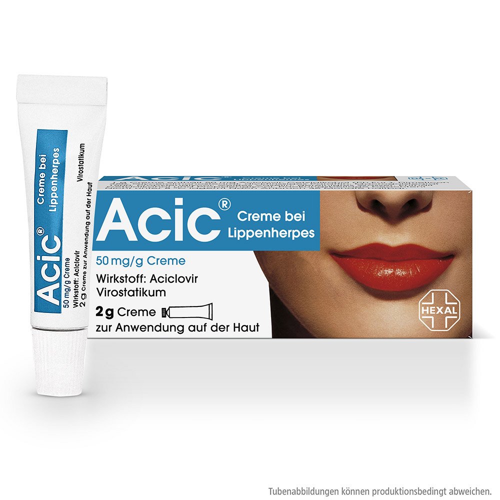 ACIC Creme bei Lippenherpes