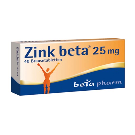 ZINK BETA 25 Brausetabletten