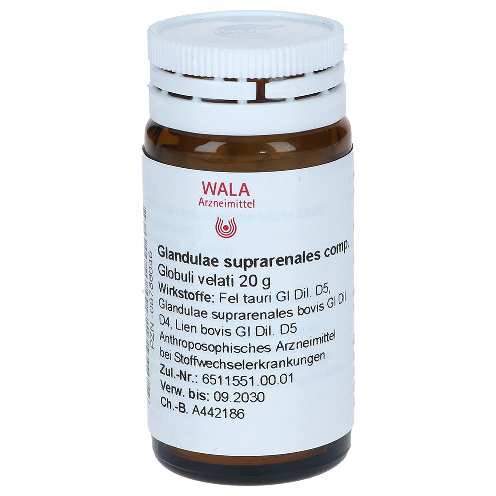 GLANDULAE SUPRARENALES comp.Globuli - 20g