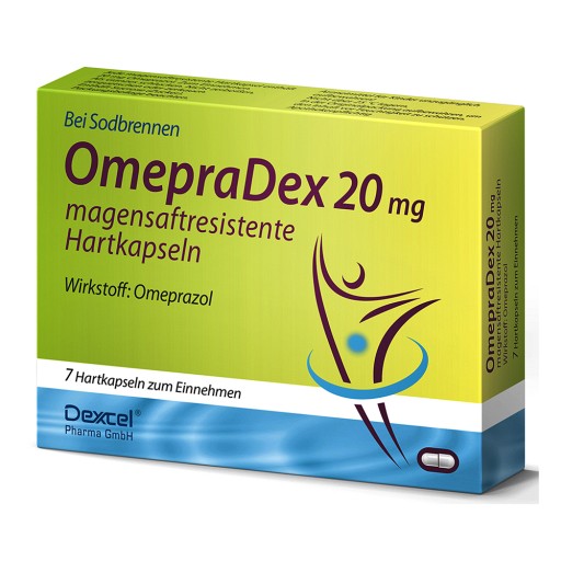 OMEPRADEX 20 mg magensaftresistente Hartkapseln