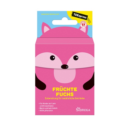 SIDROGA TEExpress Früchte Fuchs - 15X0.3g - Geschenke für Kinder