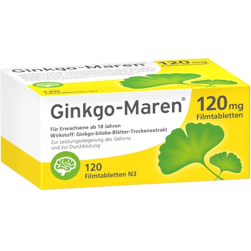 GINKGO-MAREN 120 mg Filmtabletten