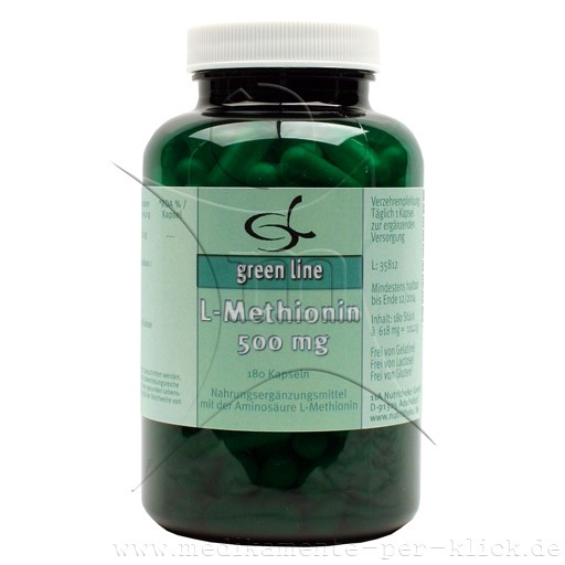 L-METHIONIN 500 mg Kapseln