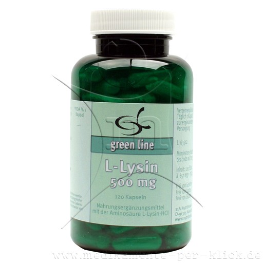 L-LYSIN 500 mg Kapseln